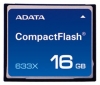 ADATA CF 633x 16GB Technische Daten, ADATA CF 633x 16GB Daten, ADATA CF 633x 16GB Funktionen, ADATA CF 633x 16GB Bewertung, ADATA CF 633x 16GB kaufen, ADATA CF 633x 16GB Preis, ADATA CF 633x 16GB Speicherkarten