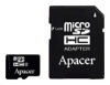 Apacer microSDHC Card 16GB Class 10 + SD-Adapter Technische Daten, Apacer microSDHC Card 16GB Class 10 + SD-Adapter Daten, Apacer microSDHC Card 16GB Class 10 + SD-Adapter Funktionen, Apacer microSDHC Card 16GB Class 10 + SD-Adapter Bewertung, Apacer microSDHC Card 16GB Class 10 + SD-Adapter kaufen, Apacer microSDHC Card 16GB Class 10 + SD-Adapter Preis, Apacer microSDHC Card 16GB Class 10 + SD-Adapter Speicherkarten