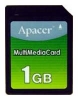 Apacer MultiMedia Card 1GB Technische Daten, Apacer MultiMedia Card 1GB Daten, Apacer MultiMedia Card 1GB Funktionen, Apacer MultiMedia Card 1GB Bewertung, Apacer MultiMedia Card 1GB kaufen, Apacer MultiMedia Card 1GB Preis, Apacer MultiMedia Card 1GB Speicherkarten