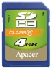 Apacer SDHC 4GB Class 6 Technische Daten, Apacer SDHC 4GB Class 6 Daten, Apacer SDHC 4GB Class 6 Funktionen, Apacer SDHC 4GB Class 6 Bewertung, Apacer SDHC 4GB Class 6 kaufen, Apacer SDHC 4GB Class 6 Preis, Apacer SDHC 4GB Class 6 Speicherkarten