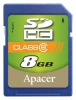 Apacer SDHC 8GB Class 6 Technische Daten, Apacer SDHC 8GB Class 6 Daten, Apacer SDHC 8GB Class 6 Funktionen, Apacer SDHC 8GB Class 6 Bewertung, Apacer SDHC 8GB Class 6 kaufen, Apacer SDHC 8GB Class 6 Preis, Apacer SDHC 8GB Class 6 Speicherkarten