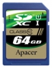 Apacer SDXC UHS-1 Klasse 10 64GB Technische Daten, Apacer SDXC UHS-1 Klasse 10 64GB Daten, Apacer SDXC UHS-1 Klasse 10 64GB Funktionen, Apacer SDXC UHS-1 Klasse 10 64GB Bewertung, Apacer SDXC UHS-1 Klasse 10 64GB kaufen, Apacer SDXC UHS-1 Klasse 10 64GB Preis, Apacer SDXC UHS-1 Klasse 10 64GB Speicherkarten