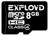 EXPLOYD 8GB microSDHC Class 4 Technische Daten, EXPLOYD 8GB microSDHC Class 4 Daten, EXPLOYD 8GB microSDHC Class 4 Funktionen, EXPLOYD 8GB microSDHC Class 4 Bewertung, EXPLOYD 8GB microSDHC Class 4 kaufen, EXPLOYD 8GB microSDHC Class 4 Preis, EXPLOYD 8GB microSDHC Class 4 Speicherkarten