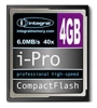 Integral I-Pro CompactFlash 4GB 40x Technische Daten, Integral I-Pro CompactFlash 4GB 40x Daten, Integral I-Pro CompactFlash 4GB 40x Funktionen, Integral I-Pro CompactFlash 4GB 40x Bewertung, Integral I-Pro CompactFlash 4GB 40x kaufen, Integral I-Pro CompactFlash 4GB 40x Preis, Integral I-Pro CompactFlash 4GB 40x Speicherkarten