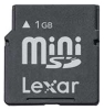 Lexar miniSD 1Gb Technische Daten, Lexar miniSD 1Gb Daten, Lexar miniSD 1Gb Funktionen, Lexar miniSD 1Gb Bewertung, Lexar miniSD 1Gb kaufen, Lexar miniSD 1Gb Preis, Lexar miniSD 1Gb Speicherkarten