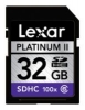Lexar Platinum II 100x SDHC 32GB Technische Daten, Lexar Platinum II 100x SDHC 32GB Daten, Lexar Platinum II 100x SDHC 32GB Funktionen, Lexar Platinum II 100x SDHC 32GB Bewertung, Lexar Platinum II 100x SDHC 32GB kaufen, Lexar Platinum II 100x SDHC 32GB Preis, Lexar Platinum II 100x SDHC 32GB Speicherkarten
