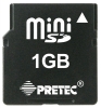 Pretec miniSD 1Gb Technische Daten, Pretec miniSD 1Gb Daten, Pretec miniSD 1Gb Funktionen, Pretec miniSD 1Gb Bewertung, Pretec miniSD 1Gb kaufen, Pretec miniSD 1Gb Preis, Pretec miniSD 1Gb Speicherkarten