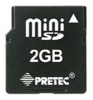 Pretec miniSD 2Gb Technische Daten, Pretec miniSD 2Gb Daten, Pretec miniSD 2Gb Funktionen, Pretec miniSD 2Gb Bewertung, Pretec miniSD 2Gb kaufen, Pretec miniSD 2Gb Preis, Pretec miniSD 2Gb Speicherkarten