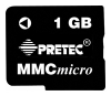 Pretec MMC Micro 512MB Technische Daten, Pretec MMC Micro 512MB Daten, Pretec MMC Micro 512MB Funktionen, Pretec MMC Micro 512MB Bewertung, Pretec MMC Micro 512MB kaufen, Pretec MMC Micro 512MB Preis, Pretec MMC Micro 512MB Speicherkarten