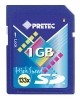Pretec 133x SD 1Gb Technische Daten, Pretec 133x SD 1Gb Daten, Pretec 133x SD 1Gb Funktionen, Pretec 133x SD 1Gb Bewertung, Pretec 133x SD 1Gb kaufen, Pretec 133x SD 1Gb Preis, Pretec 133x SD 1Gb Speicherkarten