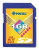 Pretec SD 60x 1Gb Technische Daten, Pretec SD 60x 1Gb Daten, Pretec SD 60x 1Gb Funktionen, Pretec SD 60x 1Gb Bewertung, Pretec SD 60x 1Gb kaufen, Pretec SD 60x 1Gb Preis, Pretec SD 60x 1Gb Speicherkarten
