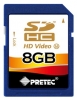 Pretec SDHC Class 16 8GB Technische Daten, Pretec SDHC Class 16 8GB Daten, Pretec SDHC Class 16 8GB Funktionen, Pretec SDHC Class 16 8GB Bewertung, Pretec SDHC Class 16 8GB kaufen, Pretec SDHC Class 16 8GB Preis, Pretec SDHC Class 16 8GB Speicherkarten
