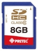 Pretec SDHC Class 6 8GB Technische Daten, Pretec SDHC Class 6 8GB Daten, Pretec SDHC Class 6 8GB Funktionen, Pretec SDHC Class 6 8GB Bewertung, Pretec SDHC Class 6 8GB kaufen, Pretec SDHC Class 6 8GB Preis, Pretec SDHC Class 6 8GB Speicherkarten