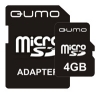 Qumo microSDHC Class 6 4GB + SD-Adapter Technische Daten, Qumo microSDHC Class 6 4GB + SD-Adapter Daten, Qumo microSDHC Class 6 4GB + SD-Adapter Funktionen, Qumo microSDHC Class 6 4GB + SD-Adapter Bewertung, Qumo microSDHC Class 6 4GB + SD-Adapter kaufen, Qumo microSDHC Class 6 4GB + SD-Adapter Preis, Qumo microSDHC Class 6 4GB + SD-Adapter Speicherkarten