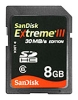 Sandisk Extreme III 30MB/s Edition SDHC 8Gb Technische Daten, Sandisk Extreme III 30MB/s Edition SDHC 8Gb Daten, Sandisk Extreme III 30MB/s Edition SDHC 8Gb Funktionen, Sandisk Extreme III 30MB/s Edition SDHC 8Gb Bewertung, Sandisk Extreme III 30MB/s Edition SDHC 8Gb kaufen, Sandisk Extreme III 30MB/s Edition SDHC 8Gb Preis, Sandisk Extreme III 30MB/s Edition SDHC 8Gb Speicherkarten