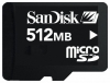 Sandisk microSD 512Mb Technische Daten, Sandisk microSD 512Mb Daten, Sandisk microSD 512Mb Funktionen, Sandisk microSD 512Mb Bewertung, Sandisk microSD 512Mb kaufen, Sandisk microSD 512Mb Preis, Sandisk microSD 512Mb Speicherkarten