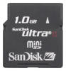 Sandisk miniSD card Ultra II 1Gb Technische Daten, Sandisk miniSD card Ultra II 1Gb Daten, Sandisk miniSD card Ultra II 1Gb Funktionen, Sandisk miniSD card Ultra II 1Gb Bewertung, Sandisk miniSD card Ultra II 1Gb kaufen, Sandisk miniSD card Ultra II 1Gb Preis, Sandisk miniSD card Ultra II 1Gb Speicherkarten