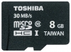 Toshiba SD-C008UHS1 + SD adapter Technische Daten, Toshiba SD-C008UHS1 + SD adapter Daten, Toshiba SD-C008UHS1 + SD adapter Funktionen, Toshiba SD-C008UHS1 + SD adapter Bewertung, Toshiba SD-C008UHS1 + SD adapter kaufen, Toshiba SD-C008UHS1 + SD adapter Preis, Toshiba SD-C008UHS1 + SD adapter Speicherkarten