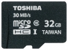 Toshiba SD-C032UHS1 + SD adapter Technische Daten, Toshiba SD-C032UHS1 + SD adapter Daten, Toshiba SD-C032UHS1 + SD adapter Funktionen, Toshiba SD-C032UHS1 + SD adapter Bewertung, Toshiba SD-C032UHS1 + SD adapter kaufen, Toshiba SD-C032UHS1 + SD adapter Preis, Toshiba SD-C032UHS1 + SD adapter Speicherkarten