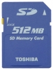 Toshiba Secure Digital 512 MB Technische Daten, Toshiba Secure Digital 512 MB Daten, Toshiba Secure Digital 512 MB Funktionen, Toshiba Secure Digital 512 MB Bewertung, Toshiba Secure Digital 512 MB kaufen, Toshiba Secure Digital 512 MB Preis, Toshiba Secure Digital 512 MB Speicherkarten