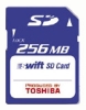 Toshiba Secure Digital 256 MB Swift Technische Daten, Toshiba Secure Digital 256 MB Swift Daten, Toshiba Secure Digital 256 MB Swift Funktionen, Toshiba Secure Digital 256 MB Swift Bewertung, Toshiba Secure Digital 256 MB Swift kaufen, Toshiba Secure Digital 256 MB Swift Preis, Toshiba Secure Digital 256 MB Swift Speicherkarten