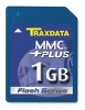 Traxdata MMCplus 1GB Technische Daten, Traxdata MMCplus 1GB Daten, Traxdata MMCplus 1GB Funktionen, Traxdata MMCplus 1GB Bewertung, Traxdata MMCplus 1GB kaufen, Traxdata MMCplus 1GB Preis, Traxdata MMCplus 1GB Speicherkarten