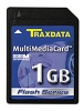 Traxdata MultiMedia Card 1GB Technische Daten, Traxdata MultiMedia Card 1GB Daten, Traxdata MultiMedia Card 1GB Funktionen, Traxdata MultiMedia Card 1GB Bewertung, Traxdata MultiMedia Card 1GB kaufen, Traxdata MultiMedia Card 1GB Preis, Traxdata MultiMedia Card 1GB Speicherkarten