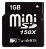 TwinMOS 1Gb miniSD Card 150X Technische Daten, TwinMOS 1Gb miniSD Card 150X Daten, TwinMOS 1Gb miniSD Card 150X Funktionen, TwinMOS 1Gb miniSD Card 150X Bewertung, TwinMOS 1Gb miniSD Card 150X kaufen, TwinMOS 1Gb miniSD Card 150X Preis, TwinMOS 1Gb miniSD Card 150X Speicherkarten