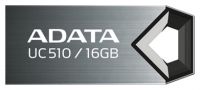 ADATA DashDrive UC510 16GB Technische Daten, ADATA DashDrive UC510 16GB Daten, ADATA DashDrive UC510 16GB Funktionen, ADATA DashDrive UC510 16GB Bewertung, ADATA DashDrive UC510 16GB kaufen, ADATA DashDrive UC510 16GB Preis, ADATA DashDrive UC510 16GB USB Flash-Laufwerk