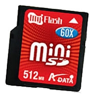 ADATA miniSD Card 512MB Technische Daten, ADATA miniSD Card 512MB Daten, ADATA miniSD Card 512MB Funktionen, ADATA miniSD Card 512MB Bewertung, ADATA miniSD Card 512MB kaufen, ADATA miniSD Card 512MB Preis, ADATA miniSD Card 512MB Speicherkarten