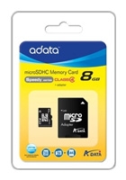 ADATA microSDHC Class 4 8GB Speedy Technische Daten, ADATA microSDHC Class 4 8GB Speedy Daten, ADATA microSDHC Class 4 8GB Speedy Funktionen, ADATA microSDHC Class 4 8GB Speedy Bewertung, ADATA microSDHC Class 4 8GB Speedy kaufen, ADATA microSDHC Class 4 8GB Speedy Preis, ADATA microSDHC Class 4 8GB Speedy Speicherkarten