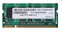 Apacer DDR2 800 SO-DIMM 512Mb Technische Daten, Apacer DDR2 800 SO-DIMM 512Mb Daten, Apacer DDR2 800 SO-DIMM 512Mb Funktionen, Apacer DDR2 800 SO-DIMM 512Mb Bewertung, Apacer DDR2 800 SO-DIMM 512Mb kaufen, Apacer DDR2 800 SO-DIMM 512Mb Preis, Apacer DDR2 800 SO-DIMM 512Mb Speichermodule
