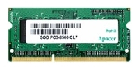 Apacer DDR3 ECC 1066 SO-DIMM 2Gb Technische Daten, Apacer DDR3 ECC 1066 SO-DIMM 2Gb Daten, Apacer DDR3 ECC 1066 SO-DIMM 2Gb Funktionen, Apacer DDR3 ECC 1066 SO-DIMM 2Gb Bewertung, Apacer DDR3 ECC 1066 SO-DIMM 2Gb kaufen, Apacer DDR3 ECC 1066 SO-DIMM 2Gb Preis, Apacer DDR3 ECC 1066 SO-DIMM 2Gb Speichermodule