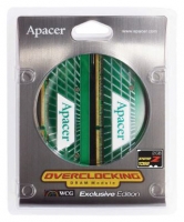 Apacer Giant DDR2 800 DIMM 1Gb Kit (512MB x 2) Technische Daten, Apacer Giant DDR2 800 DIMM 1Gb Kit (512MB x 2) Daten, Apacer Giant DDR2 800 DIMM 1Gb Kit (512MB x 2) Funktionen, Apacer Giant DDR2 800 DIMM 1Gb Kit (512MB x 2) Bewertung, Apacer Giant DDR2 800 DIMM 1Gb Kit (512MB x 2) kaufen, Apacer Giant DDR2 800 DIMM 1Gb Kit (512MB x 2) Preis, Apacer Giant DDR2 800 DIMM 1Gb Kit (512MB x 2) Speichermodule