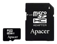 Apacer microSDHC Card 8GB Class 10 + SD-Adapter Technische Daten, Apacer microSDHC Card 8GB Class 10 + SD-Adapter Daten, Apacer microSDHC Card 8GB Class 10 + SD-Adapter Funktionen, Apacer microSDHC Card 8GB Class 10 + SD-Adapter Bewertung, Apacer microSDHC Card 8GB Class 10 + SD-Adapter kaufen, Apacer microSDHC Card 8GB Class 10 + SD-Adapter Preis, Apacer microSDHC Card 8GB Class 10 + SD-Adapter Speicherkarten