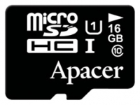 Apacer microSDHC Card Class 10 UHS-I U1 16GB Technische Daten, Apacer microSDHC Card Class 10 UHS-I U1 16GB Daten, Apacer microSDHC Card Class 10 UHS-I U1 16GB Funktionen, Apacer microSDHC Card Class 10 UHS-I U1 16GB Bewertung, Apacer microSDHC Card Class 10 UHS-I U1 16GB kaufen, Apacer microSDHC Card Class 10 UHS-I U1 16GB Preis, Apacer microSDHC Card Class 10 UHS-I U1 16GB Speicherkarten