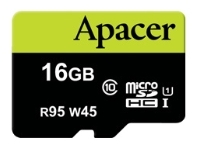 Apacer microSDHC Card Class 10 UHS-I U1 (R95 W45 MB/s) 16GB Technische Daten, Apacer microSDHC Card Class 10 UHS-I U1 (R95 W45 MB/s) 16GB Daten, Apacer microSDHC Card Class 10 UHS-I U1 (R95 W45 MB/s) 16GB Funktionen, Apacer microSDHC Card Class 10 UHS-I U1 (R95 W45 MB/s) 16GB Bewertung, Apacer microSDHC Card Class 10 UHS-I U1 (R95 W45 MB/s) 16GB kaufen, Apacer microSDHC Card Class 10 UHS-I U1 (R95 W45 MB/s) 16GB Preis, Apacer microSDHC Card Class 10 UHS-I U1 (R95 W45 MB/s) 16GB Speicherkarten