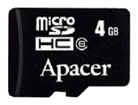 Apacer microSDHC Card Class 6 4GB + 2 adapters Technische Daten, Apacer microSDHC Card Class 6 4GB + 2 adapters Daten, Apacer microSDHC Card Class 6 4GB + 2 adapters Funktionen, Apacer microSDHC Card Class 6 4GB + 2 adapters Bewertung, Apacer microSDHC Card Class 6 4GB + 2 adapters kaufen, Apacer microSDHC Card Class 6 4GB + 2 adapters Preis, Apacer microSDHC Card Class 6 4GB + 2 adapters Speicherkarten