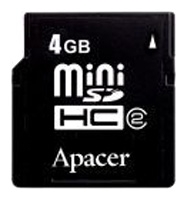 Apacer miniSDHC Karte 4GB Class 2 Technische Daten, Apacer miniSDHC Karte 4GB Class 2 Daten, Apacer miniSDHC Karte 4GB Class 2 Funktionen, Apacer miniSDHC Karte 4GB Class 2 Bewertung, Apacer miniSDHC Karte 4GB Class 2 kaufen, Apacer miniSDHC Karte 4GB Class 2 Preis, Apacer miniSDHC Karte 4GB Class 2 Speicherkarten