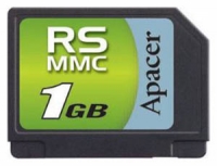 Apacer RS-MMC 1GB Technische Daten, Apacer RS-MMC 1GB Daten, Apacer RS-MMC 1GB Funktionen, Apacer RS-MMC 1GB Bewertung, Apacer RS-MMC 1GB kaufen, Apacer RS-MMC 1GB Preis, Apacer RS-MMC 1GB Speicherkarten
