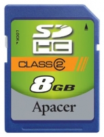 Apacer SDHC 8GB Class 2 Technische Daten, Apacer SDHC 8GB Class 2 Daten, Apacer SDHC 8GB Class 2 Funktionen, Apacer SDHC 8GB Class 2 Bewertung, Apacer SDHC 8GB Class 2 kaufen, Apacer SDHC 8GB Class 2 Preis, Apacer SDHC 8GB Class 2 Speicherkarten