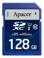 Apacer SDXC Class 10 UHS-I U1 (R95 W45 MB/s) 128GB Technische Daten, Apacer SDXC Class 10 UHS-I U1 (R95 W45 MB/s) 128GB Daten, Apacer SDXC Class 10 UHS-I U1 (R95 W45 MB/s) 128GB Funktionen, Apacer SDXC Class 10 UHS-I U1 (R95 W45 MB/s) 128GB Bewertung, Apacer SDXC Class 10 UHS-I U1 (R95 W45 MB/s) 128GB kaufen, Apacer SDXC Class 10 UHS-I U1 (R95 W45 MB/s) 128GB Preis, Apacer SDXC Class 10 UHS-I U1 (R95 W45 MB/s) 128GB Speicherkarten