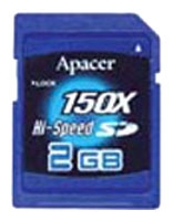 Apacer Secure Digital Card 2GB 150x Technische Daten, Apacer Secure Digital Card 2GB 150x Daten, Apacer Secure Digital Card 2GB 150x Funktionen, Apacer Secure Digital Card 2GB 150x Bewertung, Apacer Secure Digital Card 2GB 150x kaufen, Apacer Secure Digital Card 2GB 150x Preis, Apacer Secure Digital Card 2GB 150x Speicherkarten