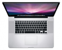Apple MacBook Pro 17 Early 2009 MB604 (Core 2 Duo 2660 Mhz/17.0