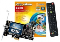 Compro VideoMate E750 Technische Daten, Compro VideoMate E750 Daten, Compro VideoMate E750 Funktionen, Compro VideoMate E750 Bewertung, Compro VideoMate E750 kaufen, Compro VideoMate E750 Preis, Compro VideoMate E750 TV-tuner