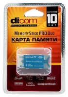 Dicom Memory Stick Pro Duo 512MB Technische Daten, Dicom Memory Stick Pro Duo 512MB Daten, Dicom Memory Stick Pro Duo 512MB Funktionen, Dicom Memory Stick Pro Duo 512MB Bewertung, Dicom Memory Stick Pro Duo 512MB kaufen, Dicom Memory Stick Pro Duo 512MB Preis, Dicom Memory Stick Pro Duo 512MB Speicherkarten