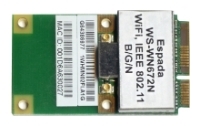 Espada WS-WN672N Technische Daten, Espada WS-WN672N Daten, Espada WS-WN672N Funktionen, Espada WS-WN672N Bewertung, Espada WS-WN672N kaufen, Espada WS-WN672N Preis, Espada WS-WN672N Ausrüstung Wi-Fi und Bluetooth