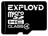 EXPLOYD 16GB microSDHC Class 4 Technische Daten, EXPLOYD 16GB microSDHC Class 4 Daten, EXPLOYD 16GB microSDHC Class 4 Funktionen, EXPLOYD 16GB microSDHC Class 4 Bewertung, EXPLOYD 16GB microSDHC Class 4 kaufen, EXPLOYD 16GB microSDHC Class 4 Preis, EXPLOYD 16GB microSDHC Class 4 Speicherkarten