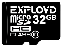 EXPLOYD 32GB microSDHC Class 10 Technische Daten, EXPLOYD 32GB microSDHC Class 10 Daten, EXPLOYD 32GB microSDHC Class 10 Funktionen, EXPLOYD 32GB microSDHC Class 10 Bewertung, EXPLOYD 32GB microSDHC Class 10 kaufen, EXPLOYD 32GB microSDHC Class 10 Preis, EXPLOYD 32GB microSDHC Class 10 Speicherkarten