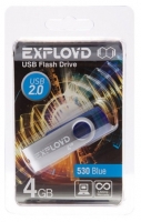 EXPLOYD 530 4GB Technische Daten, EXPLOYD 530 4GB Daten, EXPLOYD 530 4GB Funktionen, EXPLOYD 530 4GB Bewertung, EXPLOYD 530 4GB kaufen, EXPLOYD 530 4GB Preis, EXPLOYD 530 4GB USB Flash-Laufwerk